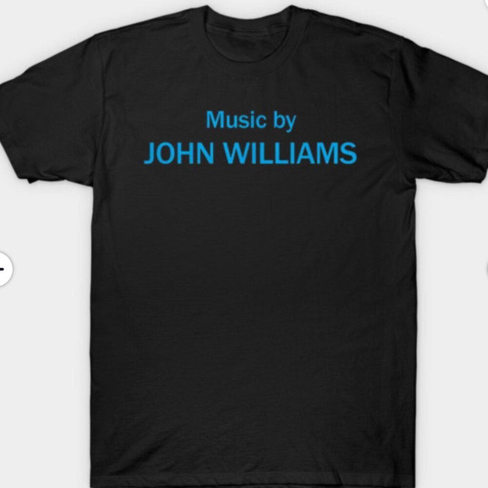 Music by John Williams - Men's T-shirt Size Large (Star Wars)